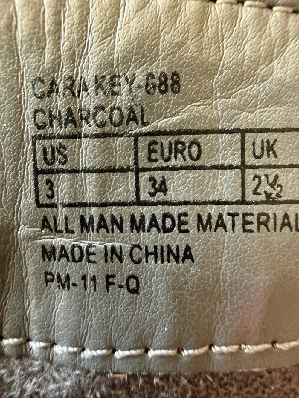 Michael Kors Girls Charcoal Gray Wedged Booties. Size 3